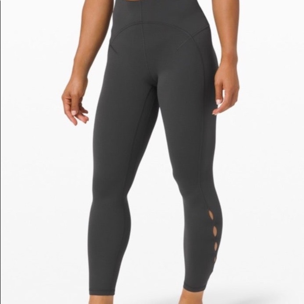 Unlimit high rise leggings with keyhole
